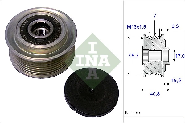 Alternator Freewheel Clutch